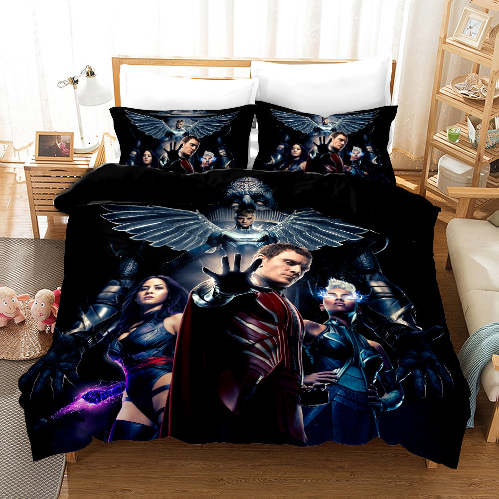 4 Pieces Kids Duvet Cover Set-Star War Team