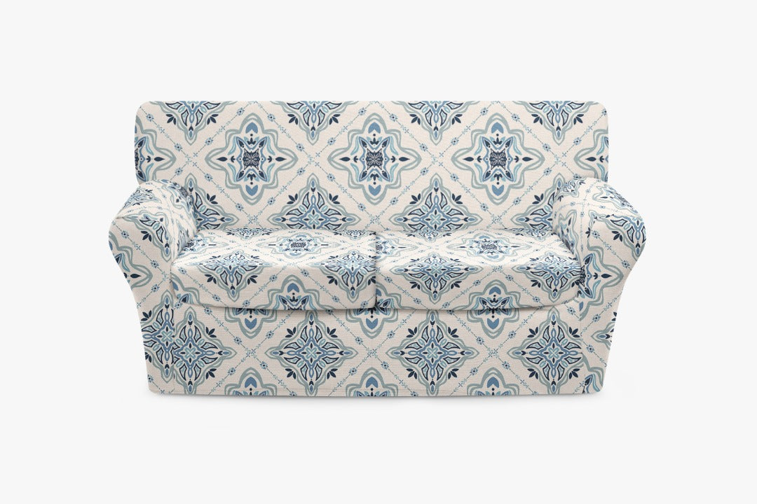 Base White Sofa Slip Cover