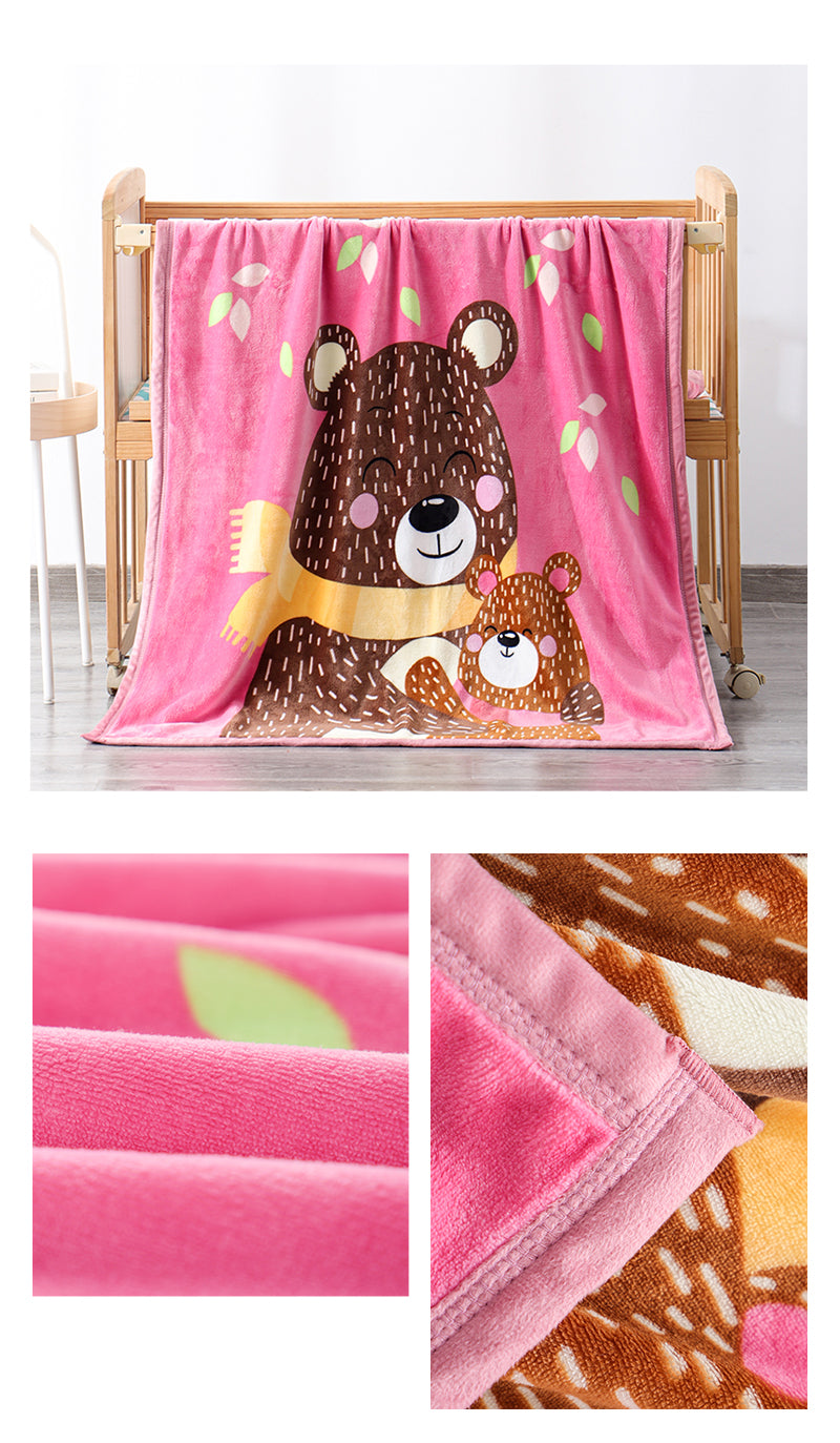 Pink Panda Throw.