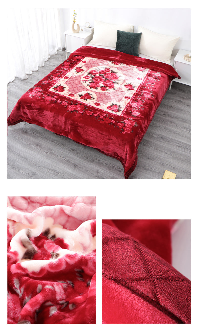 Velvet Red Blanket