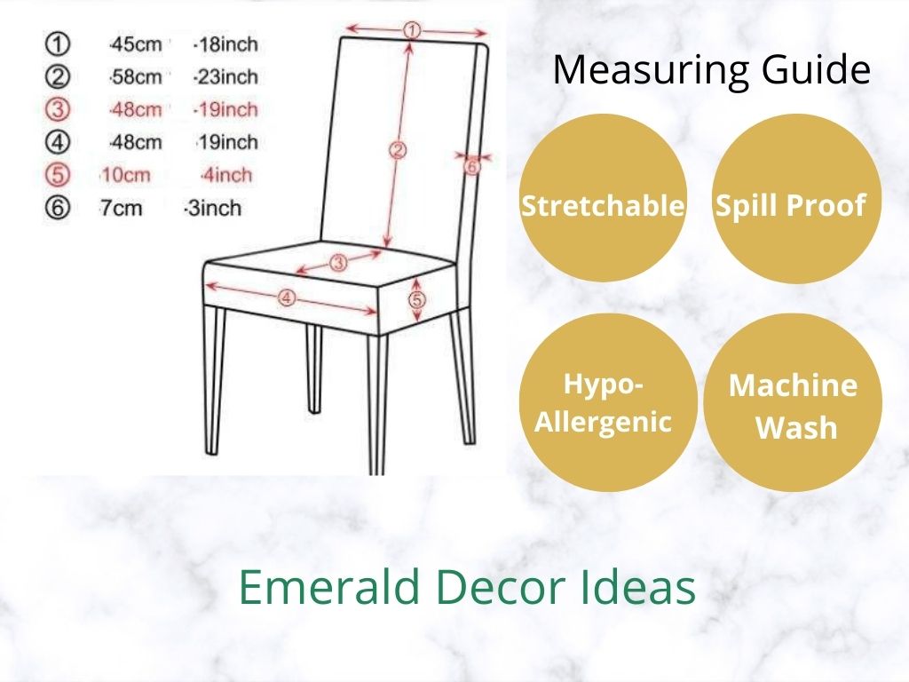 Geometric Waterproof chair cover