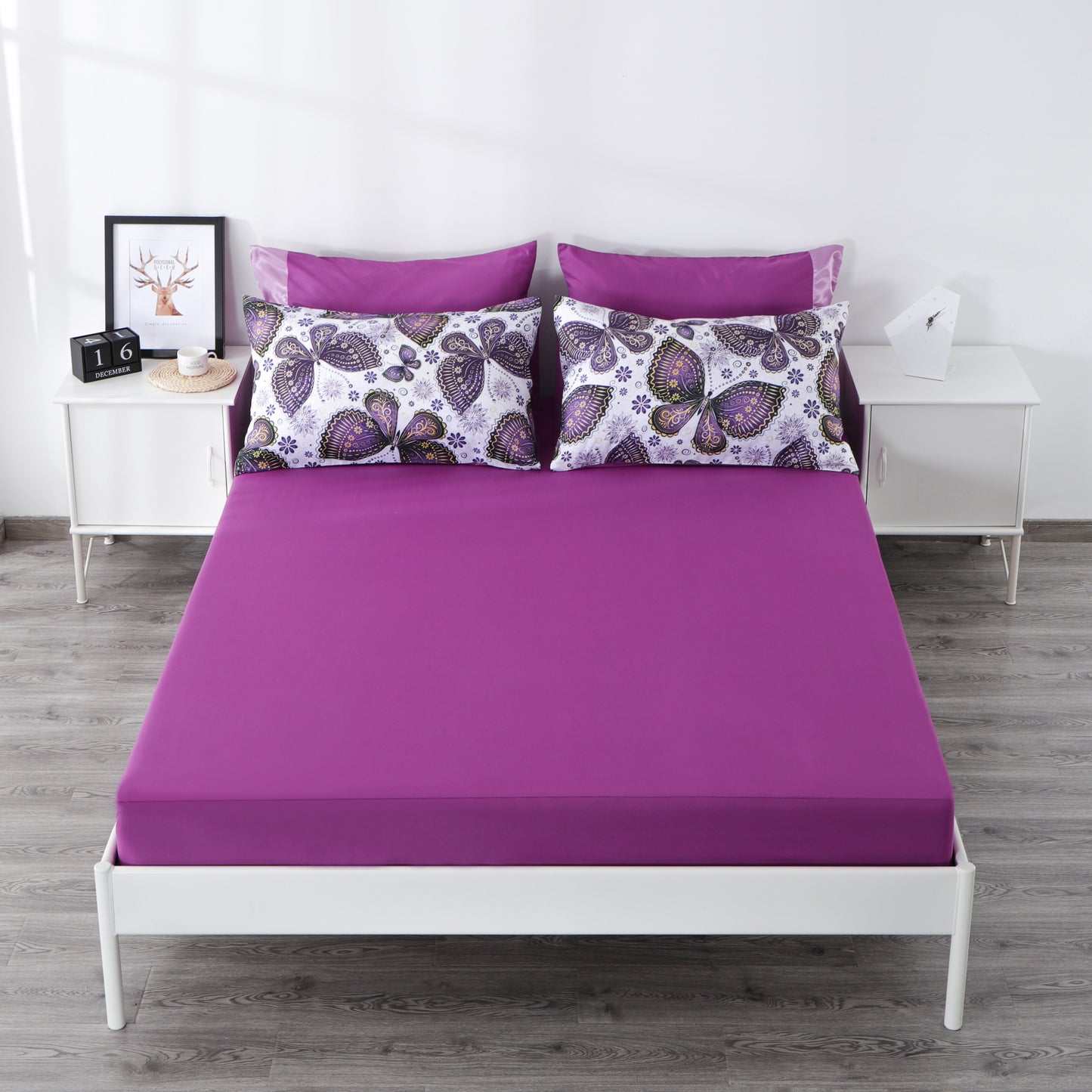6 Piece Bed Sheet set-Butterfly