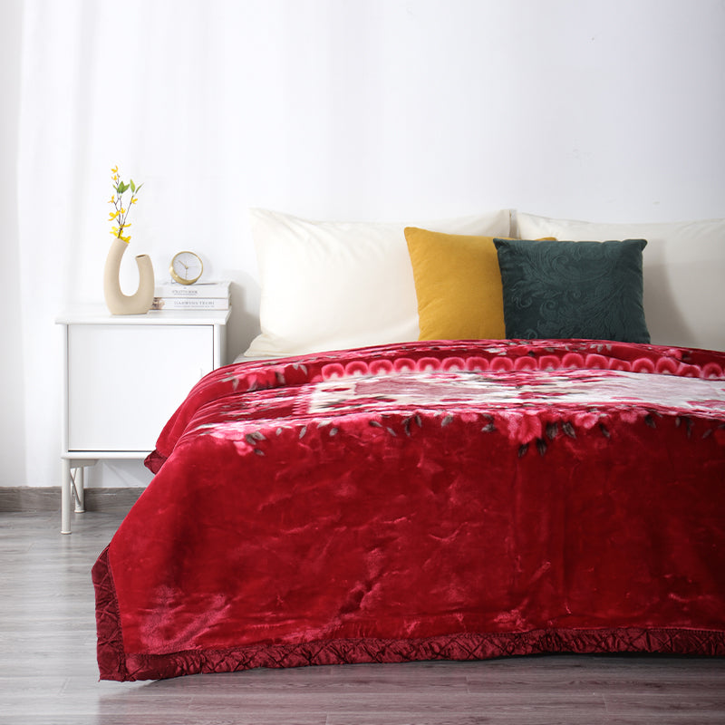 Velvet Red Blanket