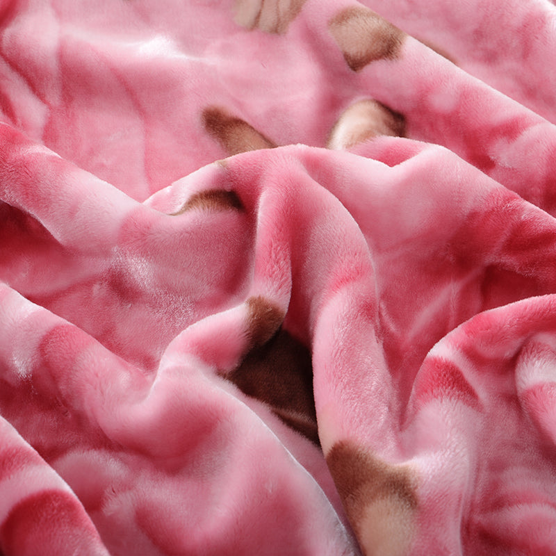 Pink Rose Blankets
