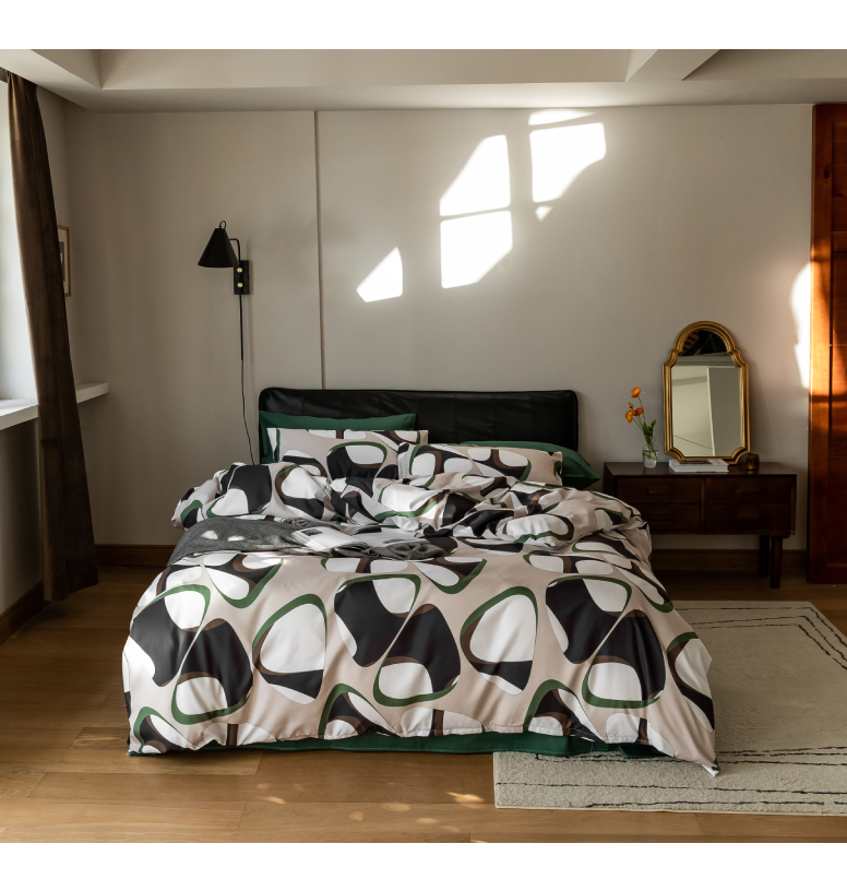 Emerald Green - Cotton Comforter Set