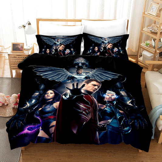 4 Pieces Kids Duvet Cover Set-Star War Team