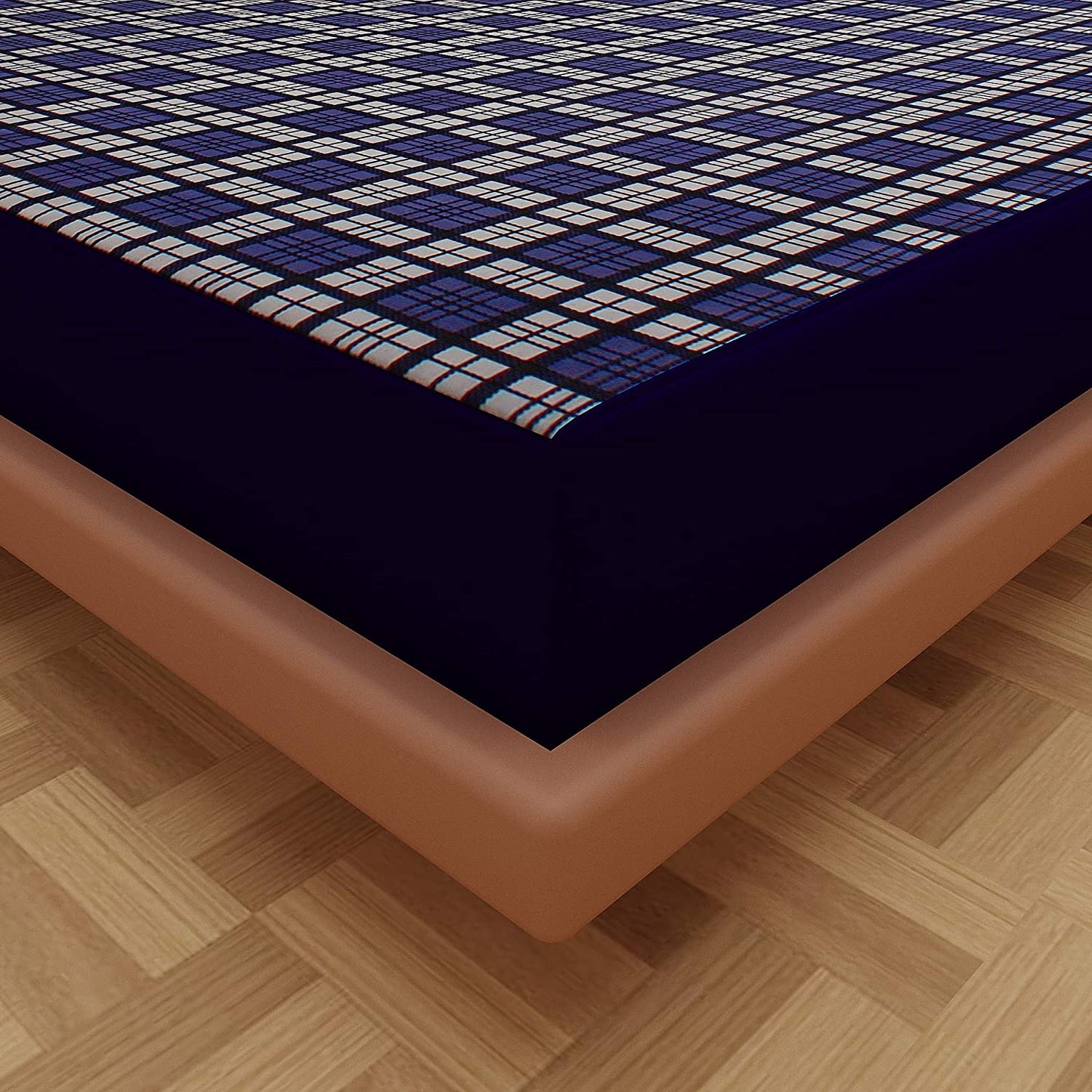 Mattress protector-PRINTED BLUE