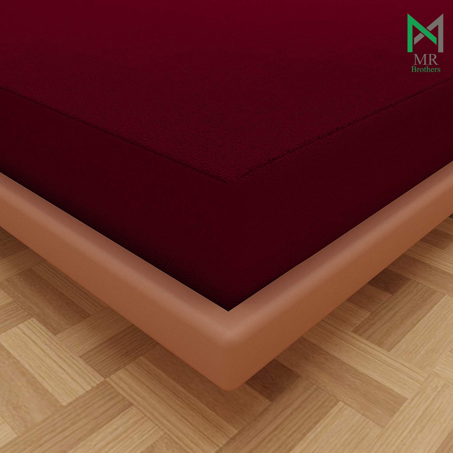 Mattress protector-Burgundy