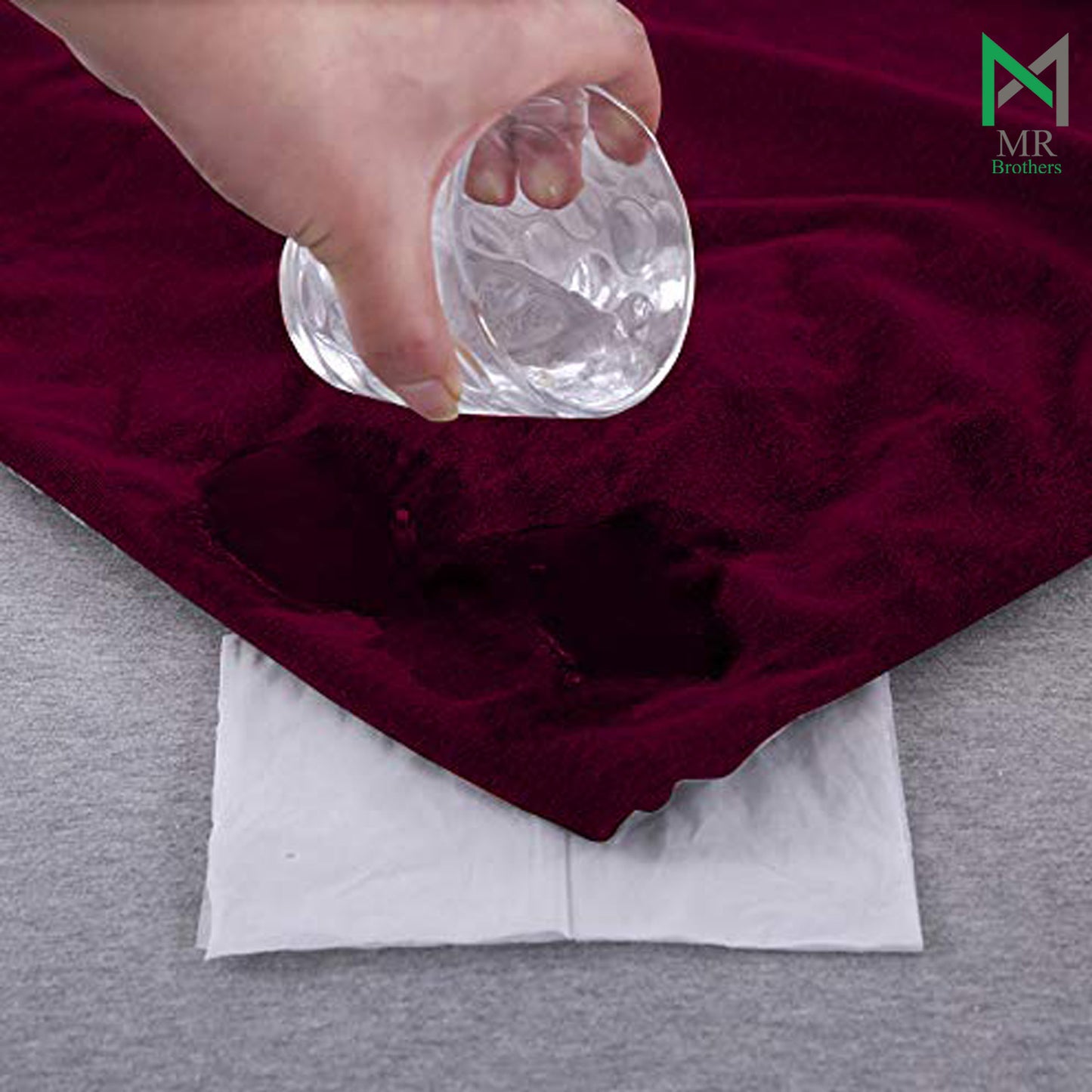 Mattress protector-Burgundy