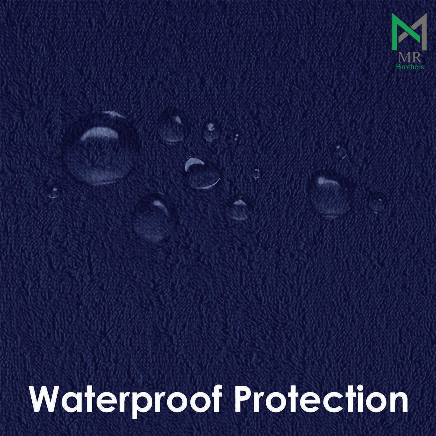 Mattress protector-PRINTED BLUE