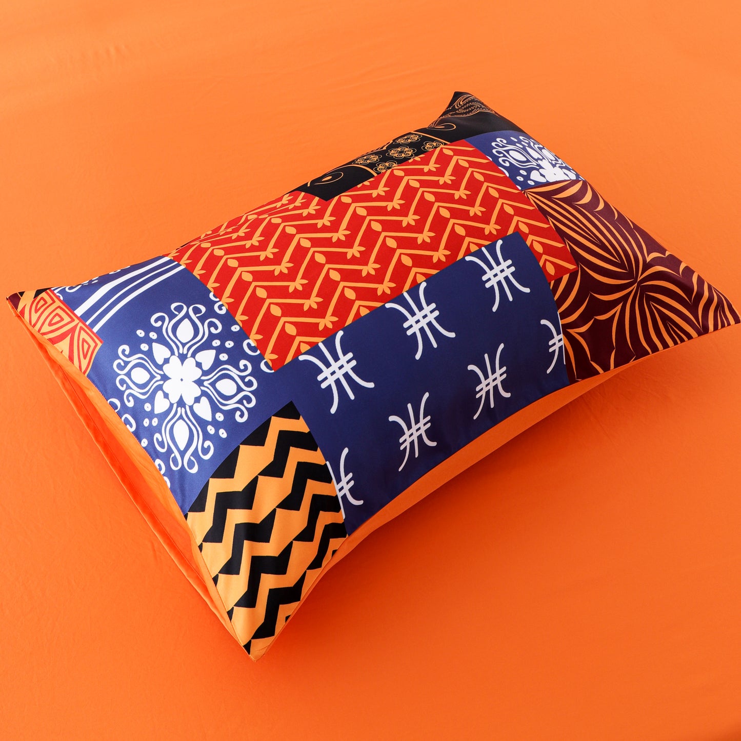 Duvet cover luxury-orange.