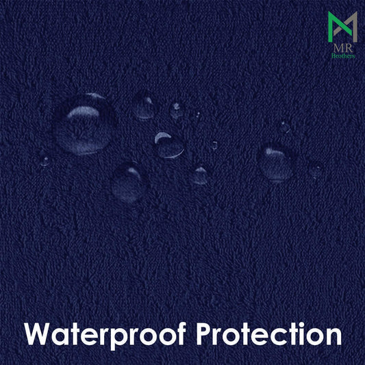 Mattress protector-Navy Blue