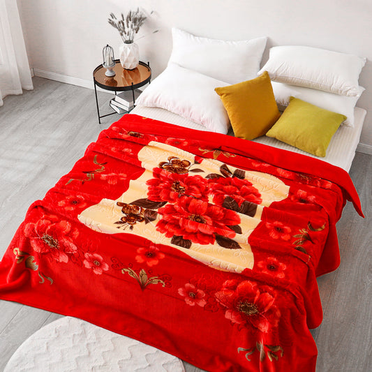 Rose Leaf Blanket